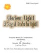 Glorious Light ! A Song of Thanks for Light !  SSA choral sheet music cover